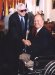 John Fales, President of the BAVF shaking Senator Max Cleland's hand after the awards ceremony.