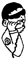 Caricature of Sgt. Shaft